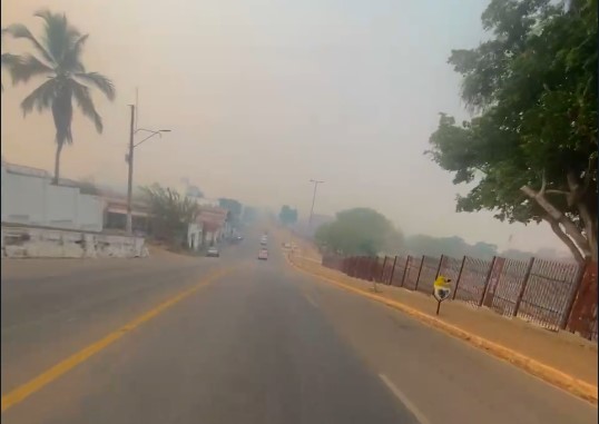 FUMAÇA INTENSA: Sem visibilidade, voos só podem ser feitos por sensores em Porto Velho